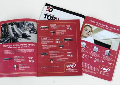 Production for JWT CDW Magazine Ads